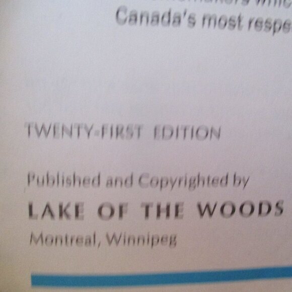 Vintage Five Roses " A Guide to Good Cooking 21st Edition -Good Condition - Picture 7 of 7